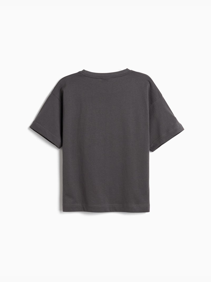 T-shirt Capibara Capyfun, MO Fashion Gris - Kiabi