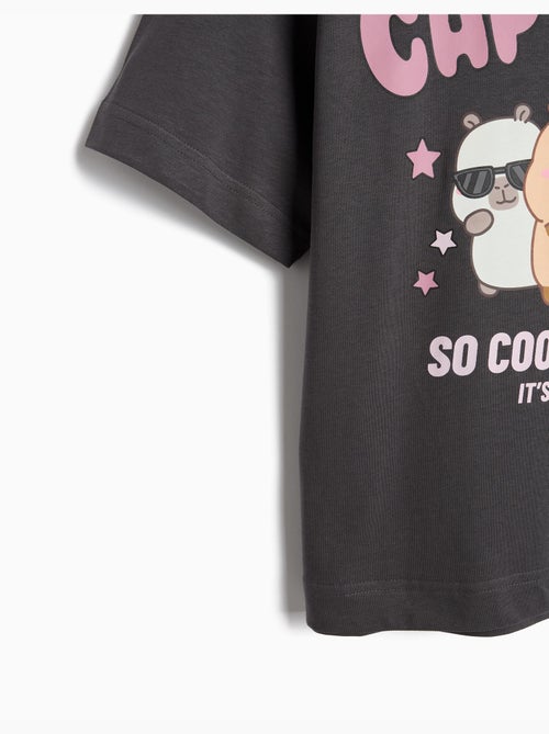 T-shirt Capibara Capyfun, MO Fashion - Kiabi T-shirt Capibara Capyfun, MO Fashion - Kiabi