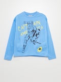 T-shirt 'Spiderman' 'Marvel' Bleu - Kiabi
