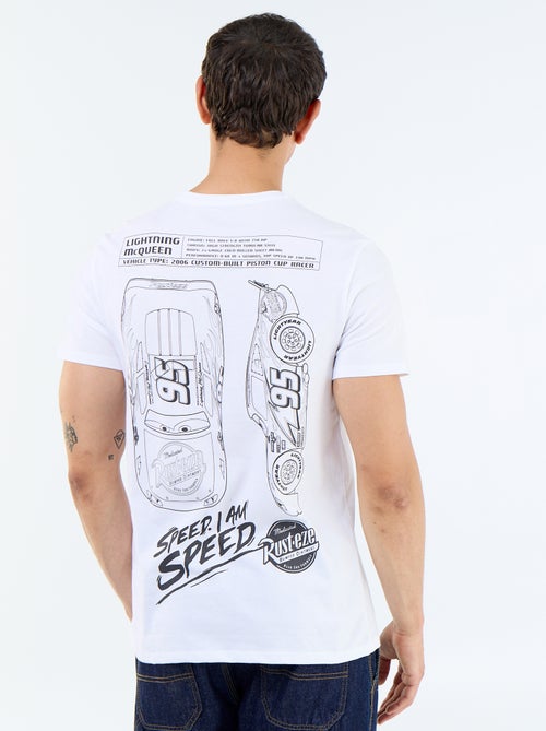 T-shirt 'Cars' 'Disney' 'Pixar' recto/verso - Kiabi