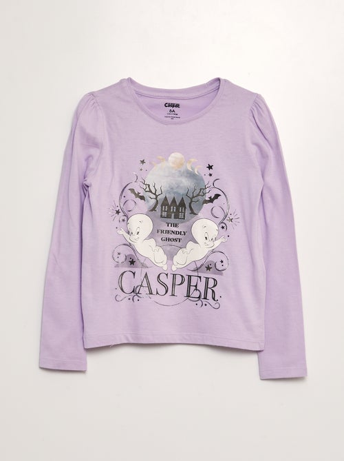 T-shirt 'Casper' manches longues - Kiabi