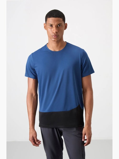 T-shirt col rond à blocs de couleur tommy - Kiabi