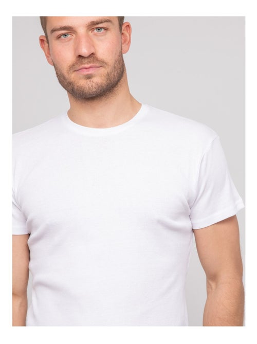 T shirt col rond coton cotelé walter - Kiabi T shirt col rond coton cotelé walter - Kiabi