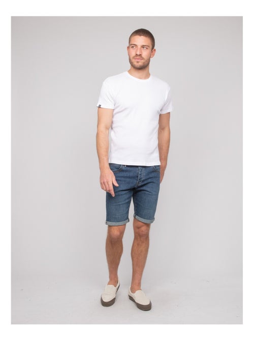 T shirt col rond coton cotelé walter - Kiabi T shirt col rond coton cotelé walter - Kiabi
