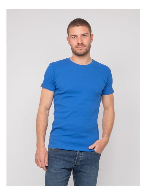 T shirt col rond coton cotelé walter - Kiabi T shirt col rond coton cotelé walter - Kiabi