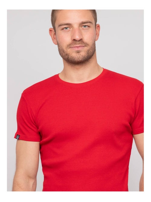 T shirt col rond coton cotelé walter - Kiabi T shirt col rond coton cotelé walter - Kiabi