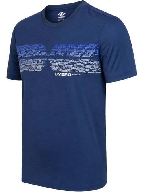 T-shirt col rond homme en microfibre devant imprimé modèle 1224760 umbro - Kiabi T-shirt col rond homme en microfibre devant imprimé modèle 1224760 umbro - Kiabi