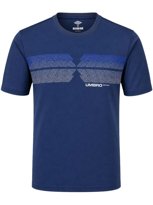 T-shirt col rond homme en microfibre devant imprimé modèle  umbro - Kiabi