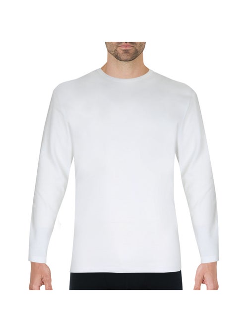 T-shirt col rond manches longues homme pur coton premium eminence - Kiabi T-shirt col rond manches longues homme pur coton premium eminence - Kiabi
