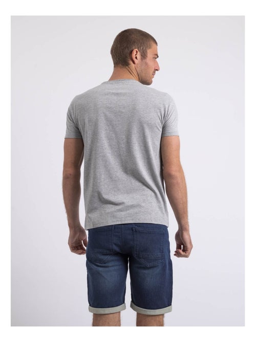 T-shirt col rond nagori - Kiabi