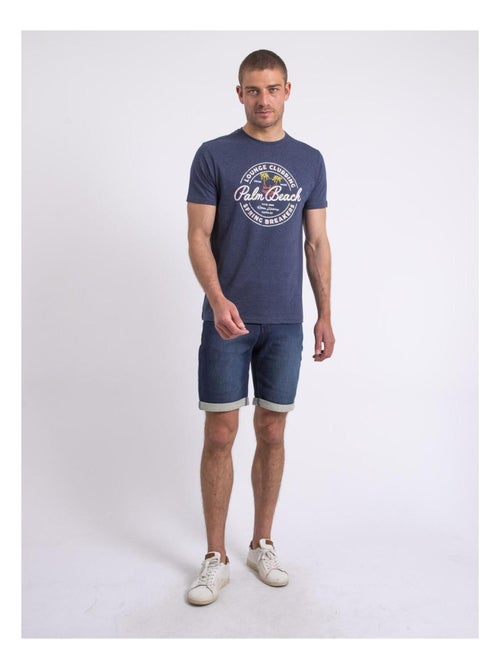 T-shirt col rond nakiwok - Kiabi