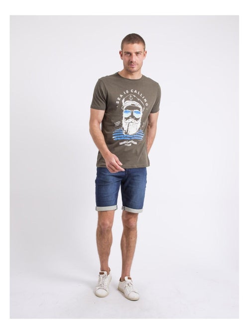 T-shirt col rond nalupiri - Kiabi