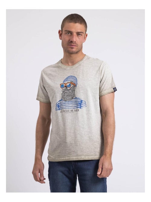 T-shirt col rond naparot - Kiabi T-shirt col rond naparot - Kiabi