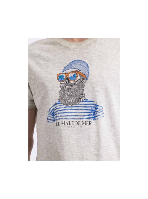 T-shirt col rond naparot - Kiabi T-shirt col rond naparot - Kiabi