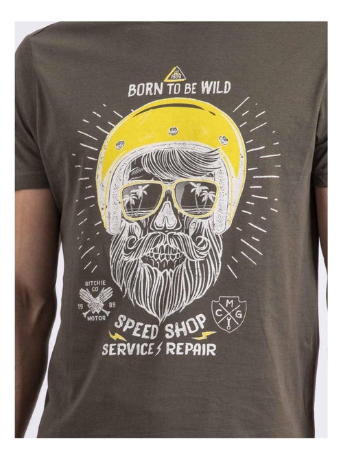 T-shirt col rond noshop - Kiabi T-shirt col rond noshop - Kiabi