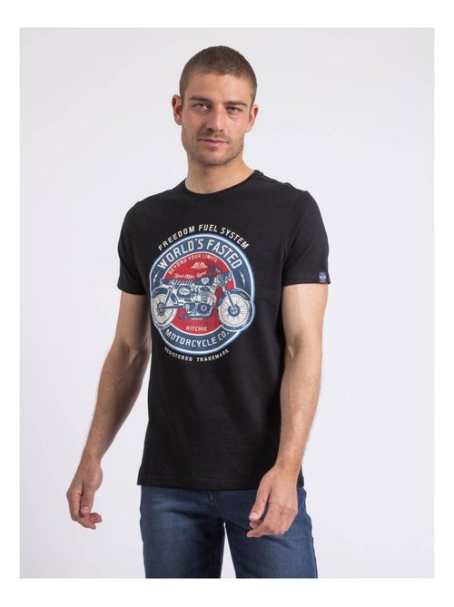 T-shirt col rond noucas - Kiabi T-shirt col rond noucas - Kiabi