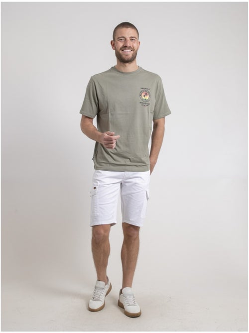T-shirt col rond oversize pur coton nahamas - Kiabi T-shirt col rond oversize pur coton nahamas - Kiabi