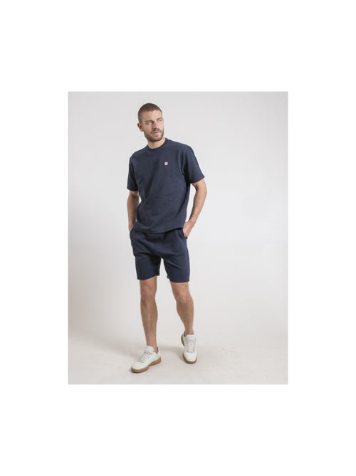 T-shirt col rond oversize pur coton newmix - Kiabi