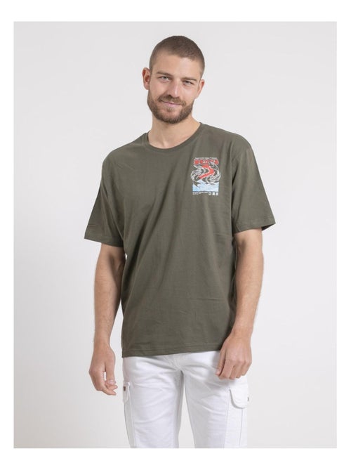 T-shirt col rond oversize pur coton nigorille - Kiabi T-shirt col rond oversize pur coton nigorille - Kiabi