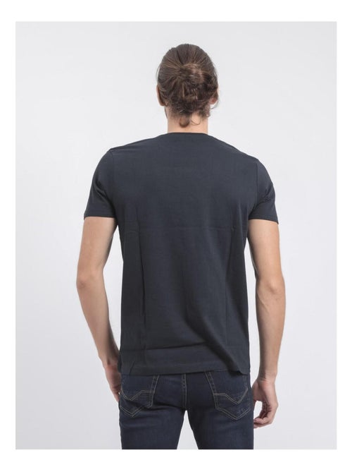 T-shirt col rond pur coton jabrun - Kiabi