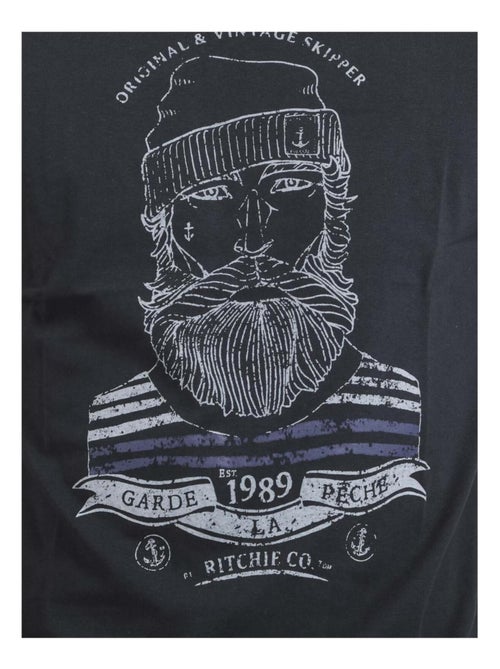 T-shirt col rond pur coton jabrun - Kiabi