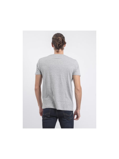 T-shirt col rond pur coton jabrun - Kiabi