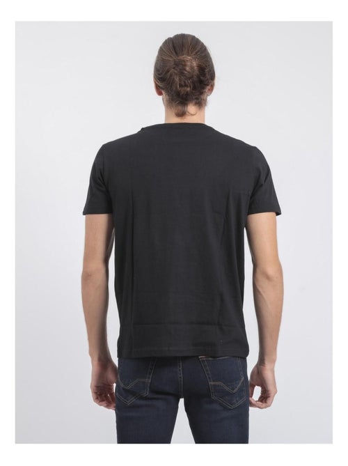 T-shirt col rond pur coton jabrun - Kiabi