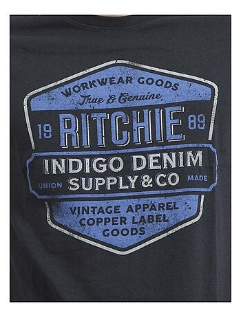 T-shirt col rond pur coton JAGNY