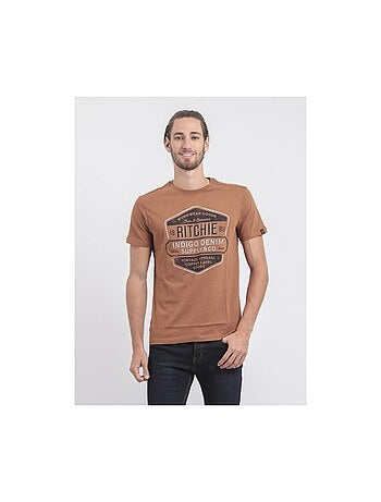 T-shirt col rond pur coton JAGNY