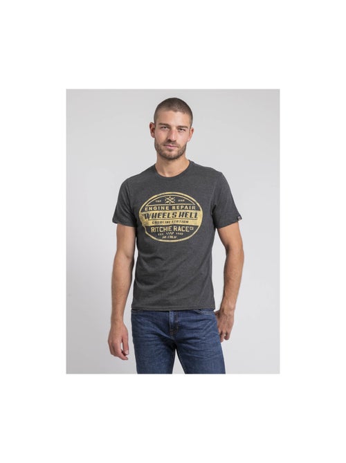 T-shirt col rond pur coton jakota - Kiabi T-shirt col rond pur coton jakota - Kiabi