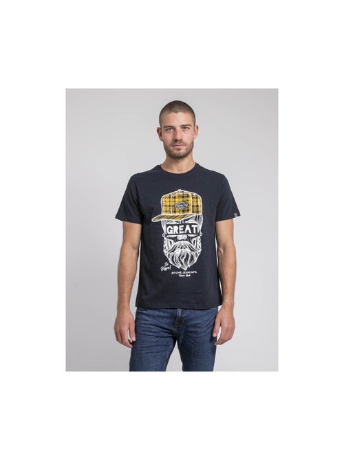 T-shirt col rond pur coton jamyth - Kiabi T-shirt col rond pur coton jamyth - Kiabi