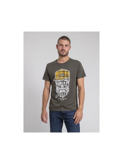 T-shirt col rond pur coton jamyth - Kiabi T-shirt col rond pur coton jamyth - Kiabi