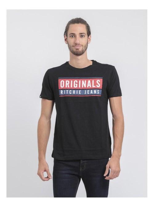 T-shirt col rond pur coton janville - Kiabi T-shirt col rond pur coton janville - Kiabi