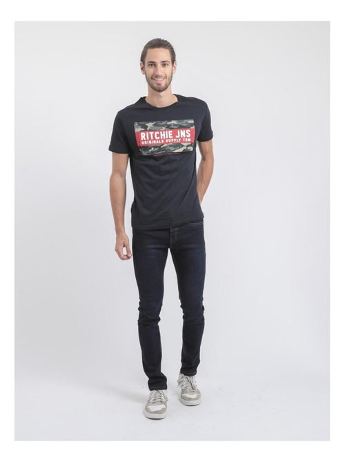 T-shirt col rond pur coton jardin - Kiabi T-shirt col rond pur coton jardin - Kiabi