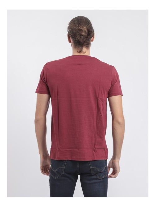 T-shirt col rond pur coton jibidel - Kiabi