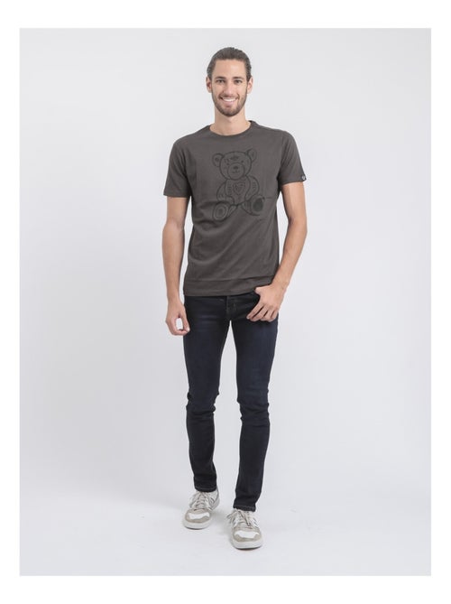 T-shirt col rond pur coton jibidel - Kiabi T-shirt col rond pur coton jibidel - Kiabi