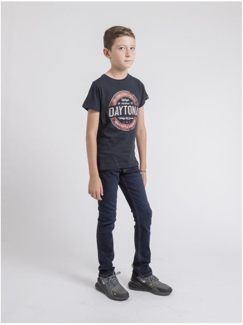 T-shirt col rond pur coton jocoby garçon - Kiabi T-shirt col rond pur coton jocoby garçon - Kiabi