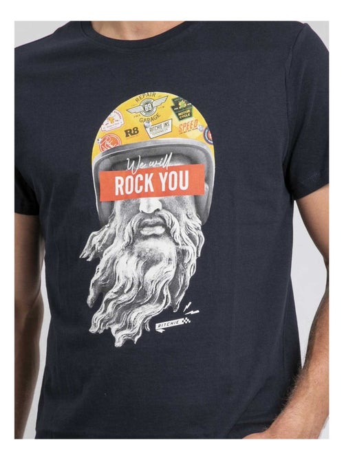 T-shirt col rond pur coton jomodek - Kiabi T-shirt col rond pur coton jomodek - Kiabi