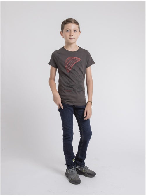 T-shirt col rond pur coton jouancy garçon - Kiabi T-shirt col rond pur coton jouancy garçon - Kiabi