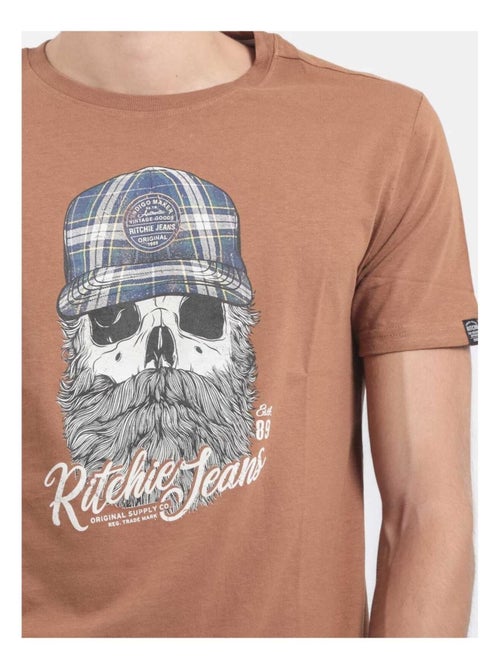 T-shirt col rond pur coton jumax - Kiabi T-shirt col rond pur coton jumax - Kiabi