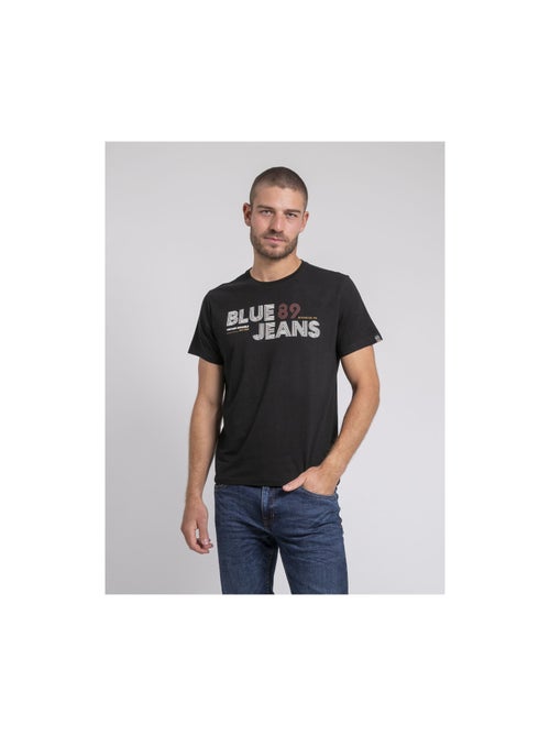T-shirt col rond pur coton jupilar - Kiabi
