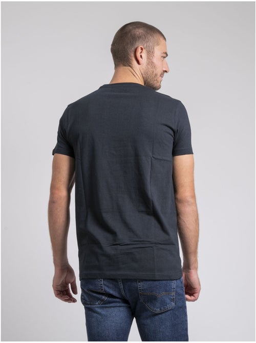 T-shirt col rond pur coton jusix - Kiabi