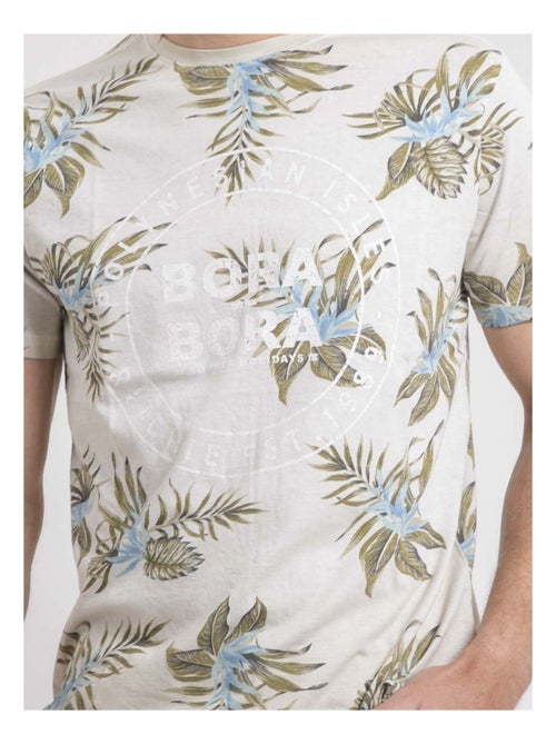 T-shirt col rond pur coton motifs nulemon - Kiabi T-shirt col rond pur coton motifs nulemon - Kiabi