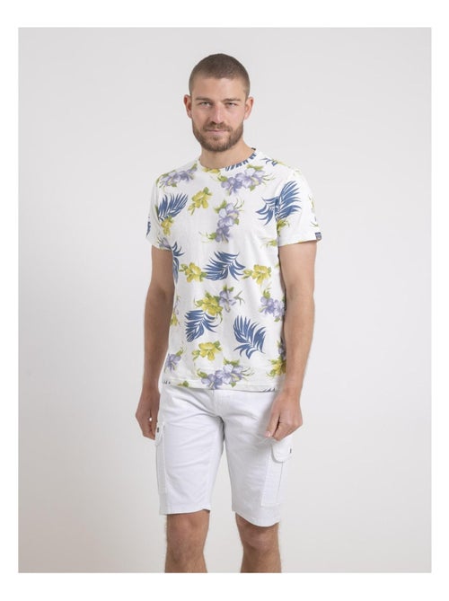 T-shirt col rond pur coton motifs nulibis - Kiabi T-shirt col rond pur coton motifs nulibis - Kiabi