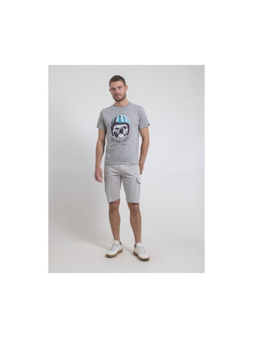 T-shirt col rond pur coton namatou - Kiabi