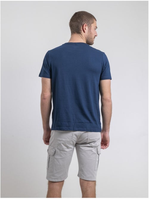 T-shirt col rond pur coton napamiel - Kiabi