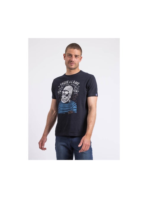 T-shirt col rond pur coton naple - Kiabi T-shirt col rond pur coton naple - Kiabi