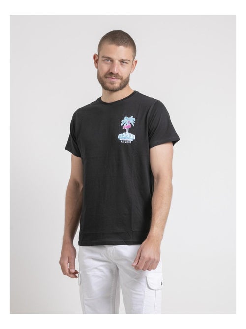 T-shirt col rond pur coton naruba - Kiabi T-shirt col rond pur coton naruba - Kiabi