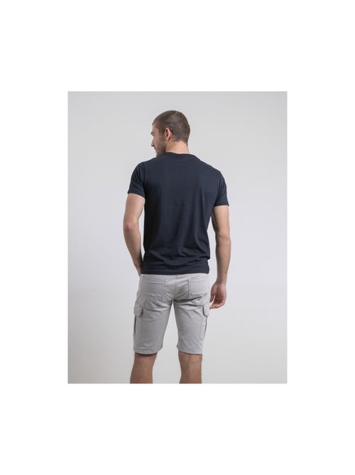 T-shirt col rond pur coton neloric - Kiabi