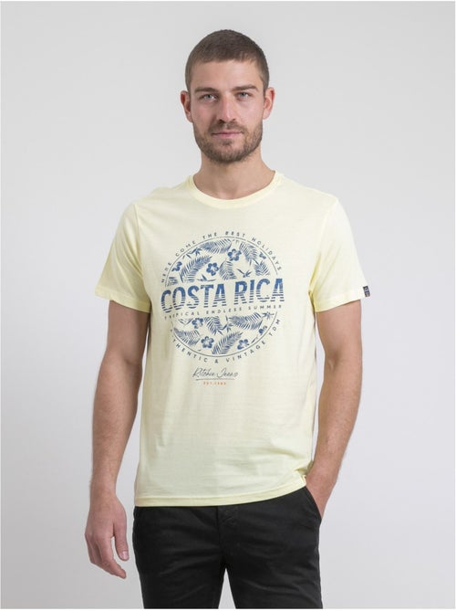 T-shirt col rond pur coton nevolta - Kiabi T-shirt col rond pur coton nevolta - Kiabi